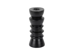 Outlet Present time - Candle holder Modelar Small mango wood black