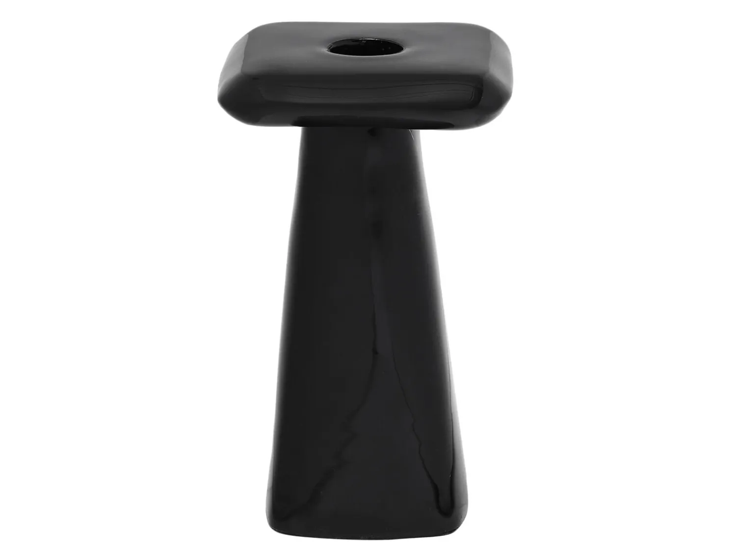 Best Present time - Candle holder Roca large black