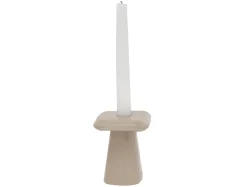 New Present time - Candle holder Roca small warm grey