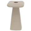 Discount Present time - Candle holder Roca large warm grey