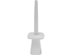 Clearance Present time - Candle holder Roca small white