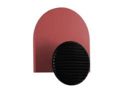 Clearance Present time - Coat hanger Single Knob red ochre