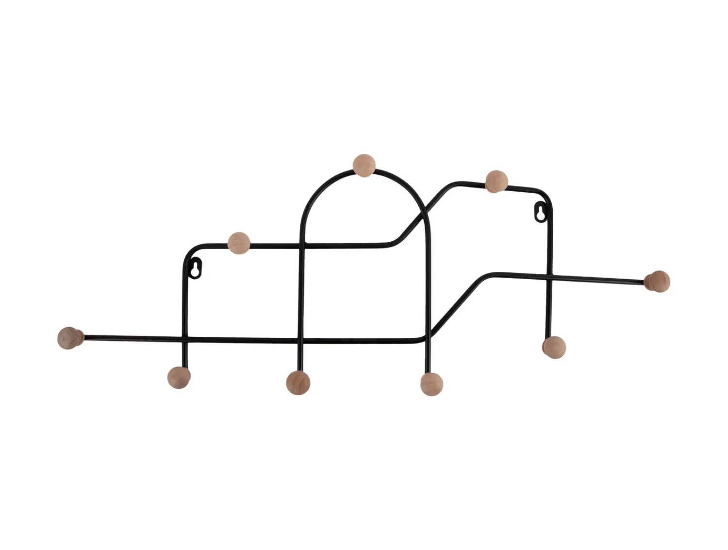 Hot Present time - Coat rack Maze black