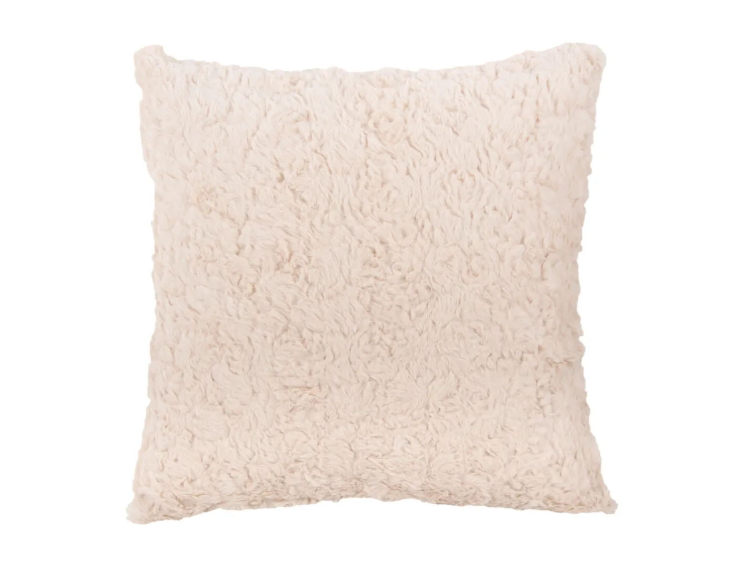 Outlet Present time - Cushion Tierno furry off white