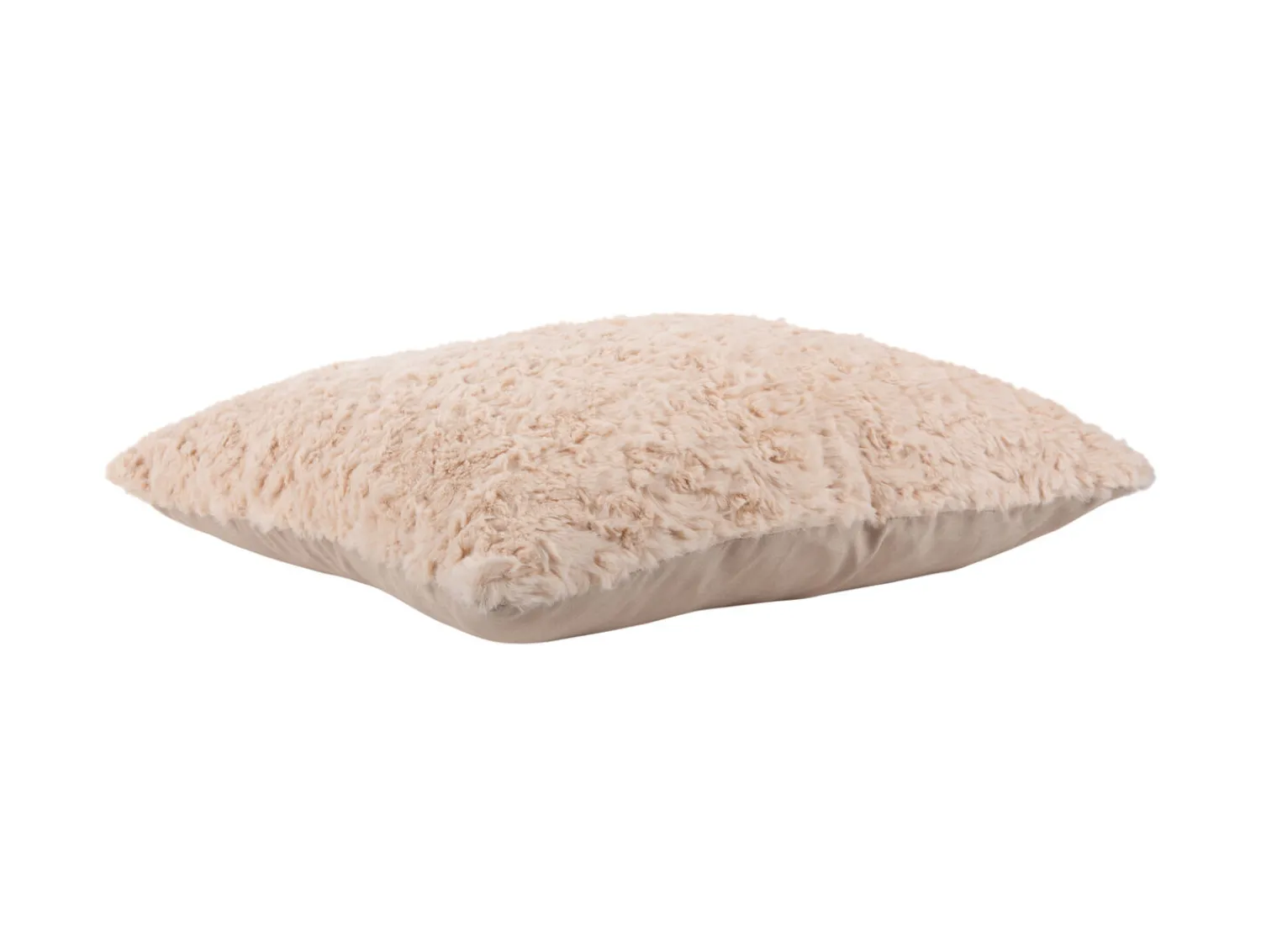 Outlet Present time - Cushion Tierno furry off white