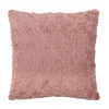 Present time - Cushion Tierno furry faded pink
