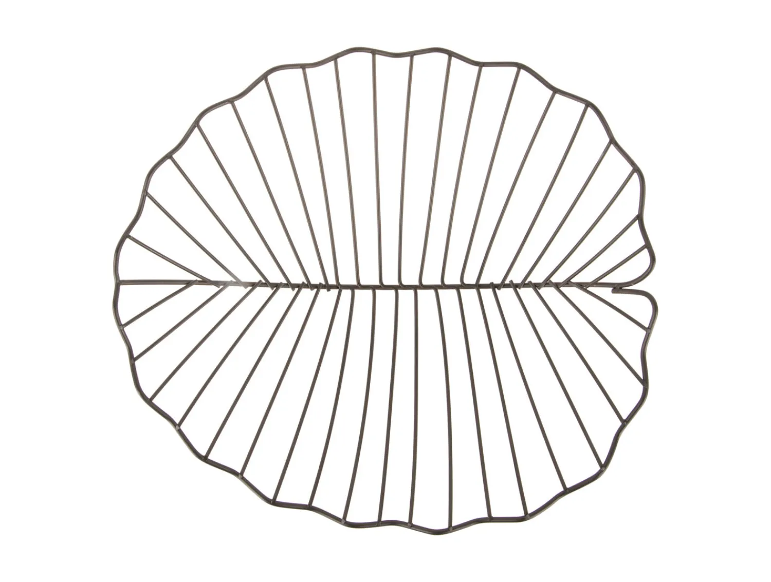 New Present time - Fruit basket Leaf iron black
