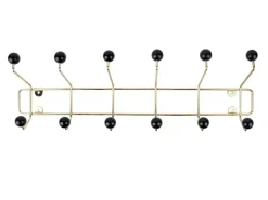 Hot Present time - Hat rack Saturnus XL gold w. black balls