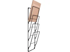 Discount Present time - Magazine rack steel wire matt black