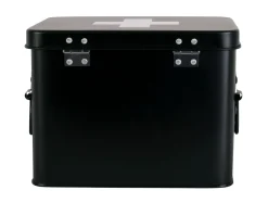 Discount Present time - Medicine storage box medium metal matt black