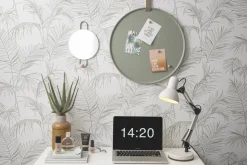 Clearance Present time - Memo board Perky iron grayed jade