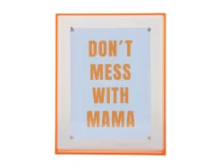 Hot Present time - Photo frame Gayo Large acrylic bright orange