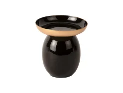 Discount Present time - Pillar candle holder Mila small iron enamel black