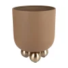 Sale Present time - Plant pot Estilo large mocha brown