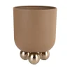 New Present time - Plant pot Estilo small mocha brown