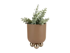New Present time - Plant pot Estilo small mocha brown