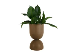 Outlet Present time - Plant pot Tonar large mocha brown