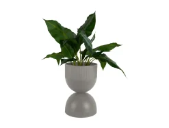 Discount Present time - Plant pot Tonar medium soft warm grey