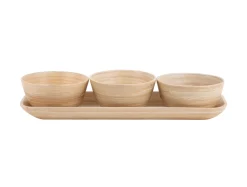 Discount Present time - Snack set Puro bamboo natural