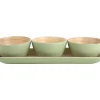Best Present time - Snack set Puro bamboo soft green