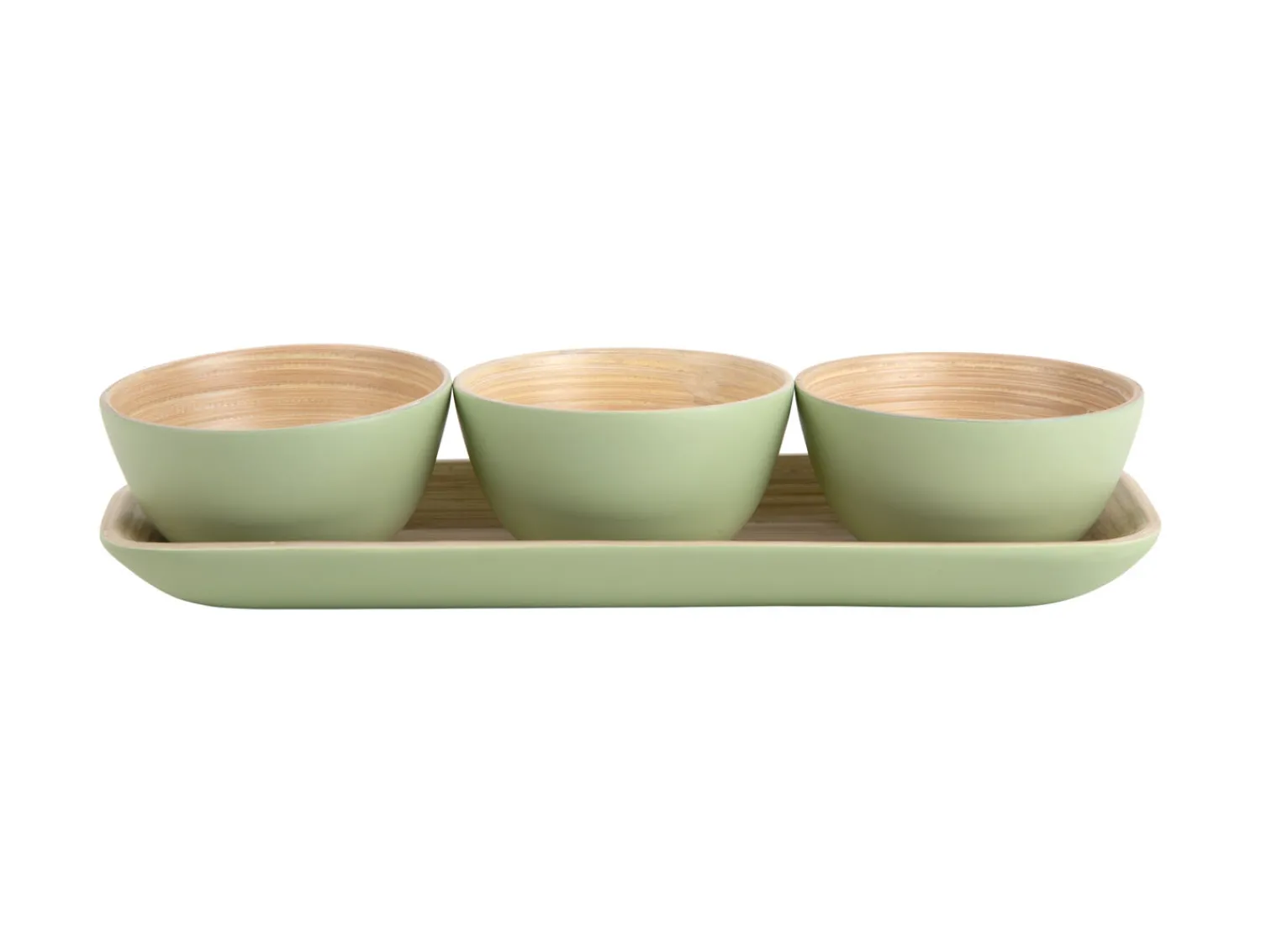 Best Present time - Snack set Puro bamboo soft green
