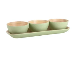 Best Present time - Snack set Puro bamboo soft green