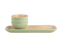 Best Present time - Snack set Puro bamboo soft green