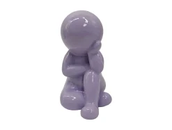 Sale Present time - Statue Amigo Dreaming medium soft purple