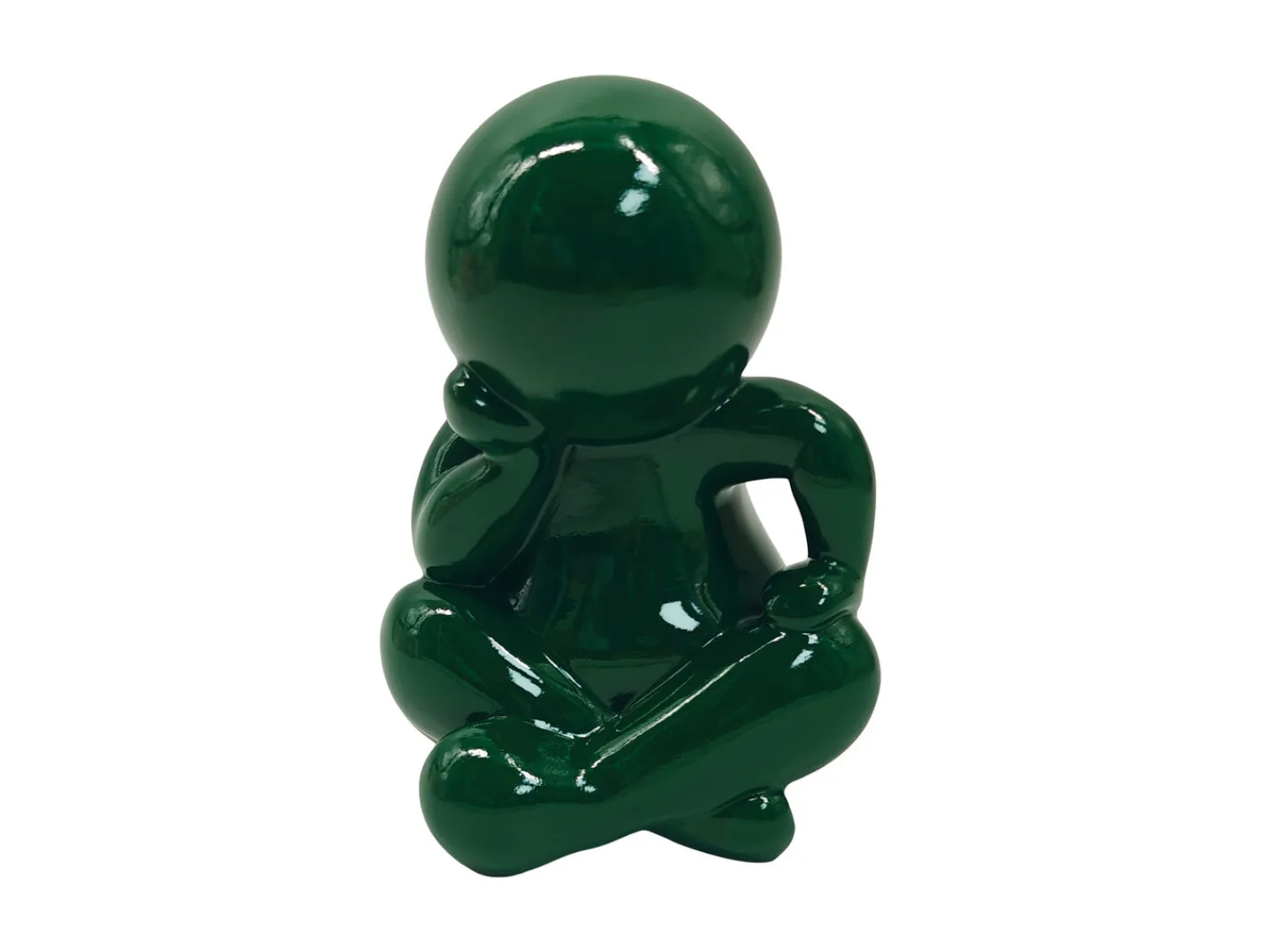 Online Present time - Statue Amigo Sitting medium retro green