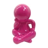 Outlet Present time - Statue Amigo Sitting large bright pink