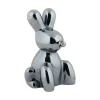 Present time - Statue Balloon Bunny ceramic black plated
