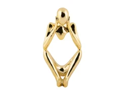 Online Present time - Statue Dreaming polyresin gold plated