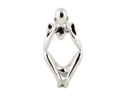Discount Present time - Statue Dreaming polyresin chrome plated