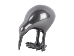 Clearance Present time - Statue Kiwi Bird metal gun metal