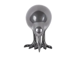 Clearance Present time - Statue Kiwi Bird metal gun metal
