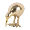 Best Present time - Statue Kiwi Bird metal gold plated