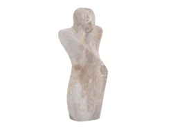 Clearance Present time - Statue Male abstract marble brown