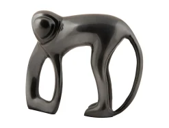 Clearance Present time - Statue Monkey metal gun metal
