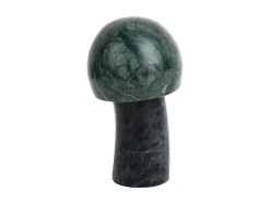 Present time - Statue Mushroom small marble dark green