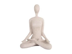 Outlet Present time - Statue Open Lotus light grey