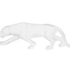 Best Present time - Statue Origami Panther polyresin matt white