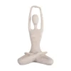 New Present time - Statue Stretched Lotus light grey