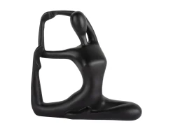 Present time - Statue Yoga Bow black