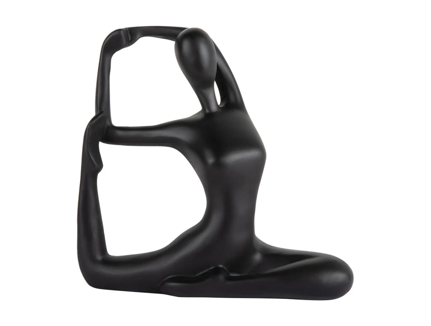 Present time - Statue Yoga Bow black