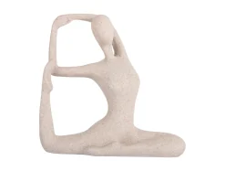 Present time - Statue Yoga Bow light grey