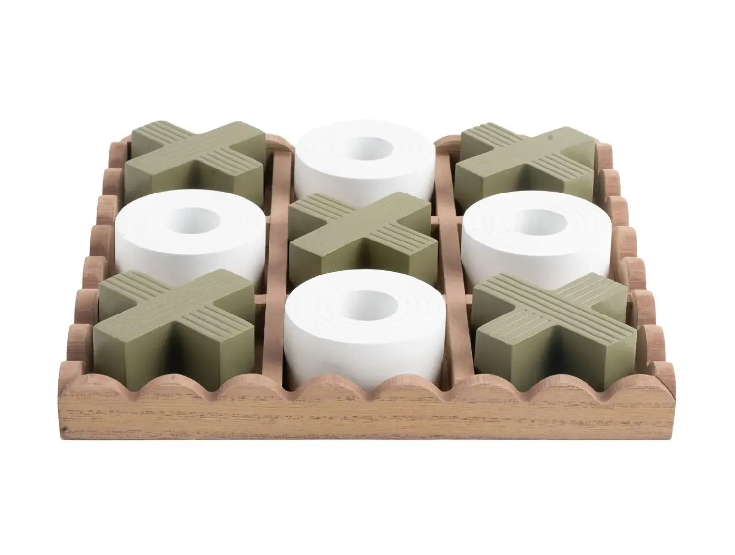 New Present time - Tic Tac Toe army green
