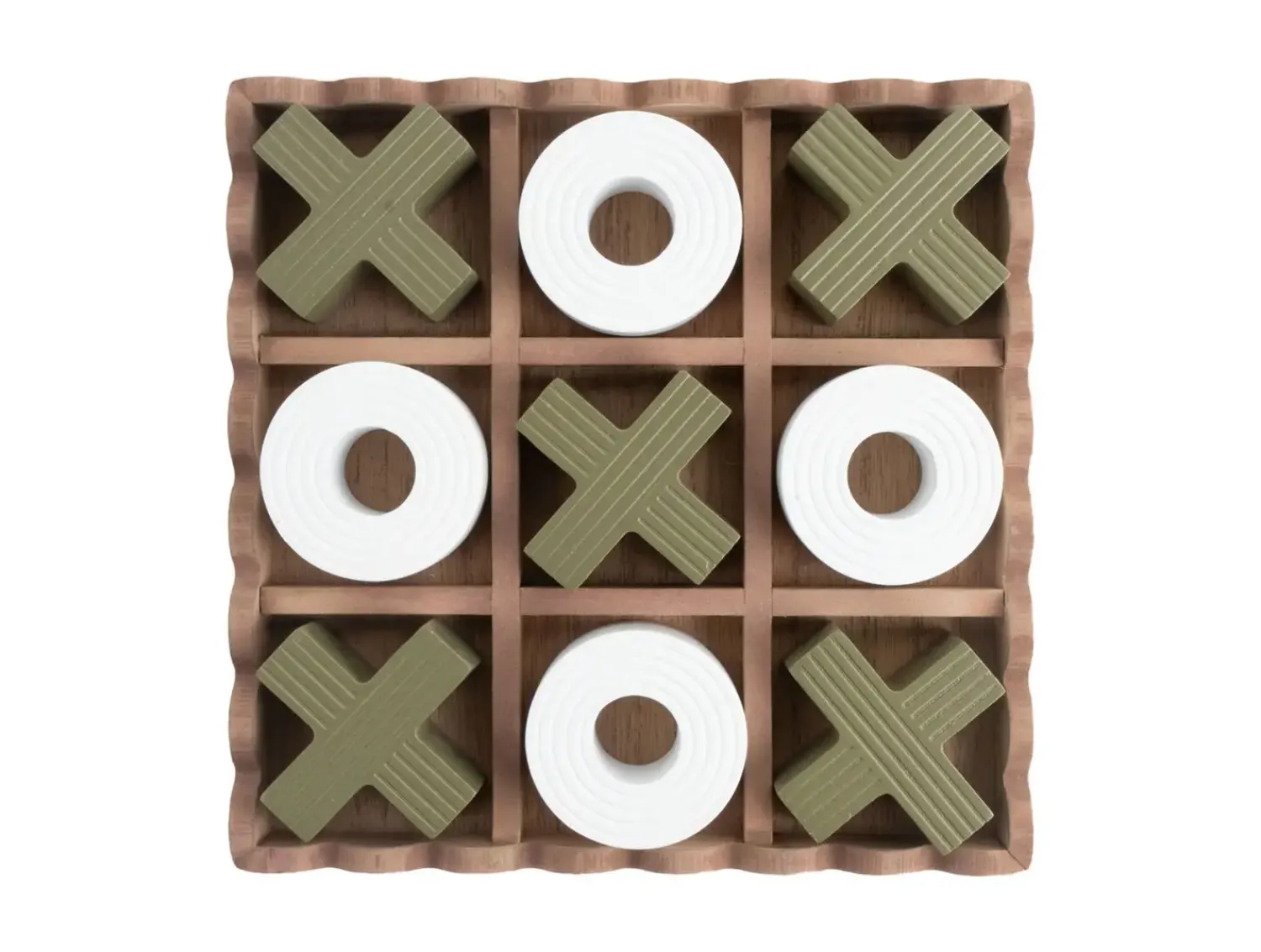 New Present time - Tic Tac Toe army green