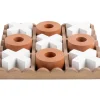 Sale Present time - Tic Tac Toe brick orange