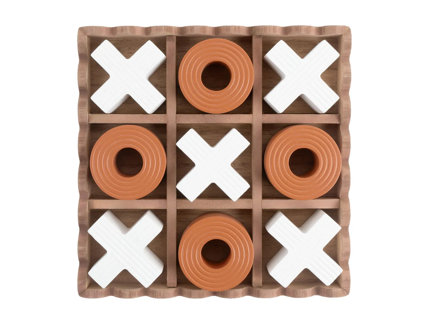 Sale Present time - Tic Tac Toe brick orange