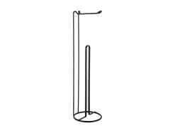 Hot Present time - Toilet roll holder Wired metal black